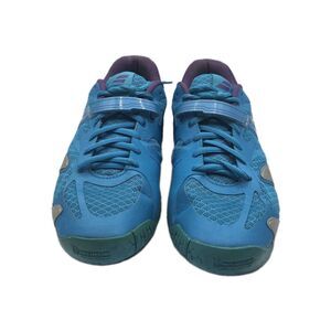 Babolat Tennis Shoes Women 9.5 Blue Purple Michelin Soft Shield Court Walking